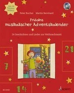 Fridolins musikalischer Adventskalender Buch inkl. CD