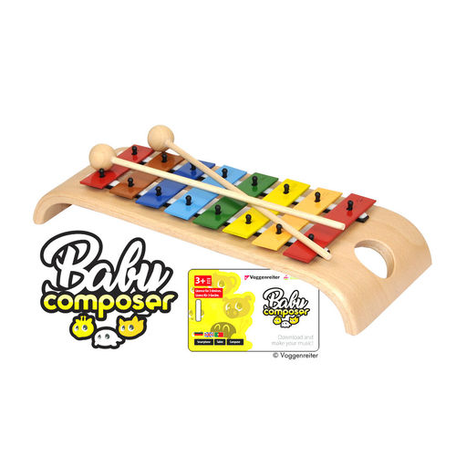 Baby Composer Glockenspiel-Set (mit App/Lernsoftware)